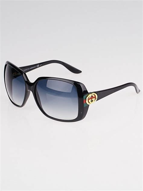 gucci black frame gradient tint sunglasses 2941 s|john lewis Gucci sunglasses.